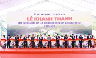 Thủ tướng Phạm Minh Chính dự khánh thành tôn tạo di tích đề kháng Him Lam